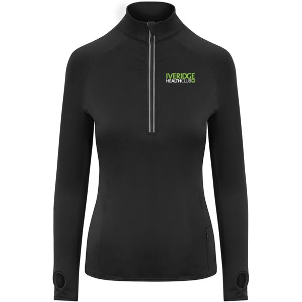 Cool-Flex Girlie Half Zip Top Thumbnail