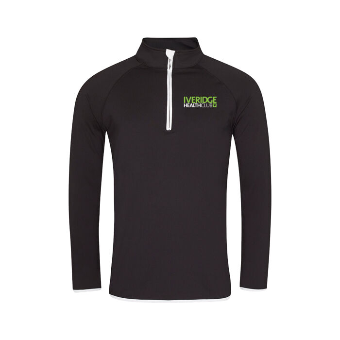 Iveridge  - Cool Half Zip Sweat Top  Thumbnail